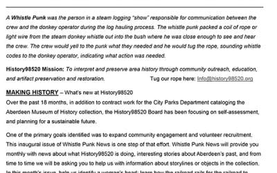 Whistle Punk News March 2026